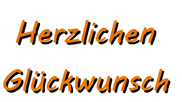 Herzlichen Glückwunsch zur Ehrung