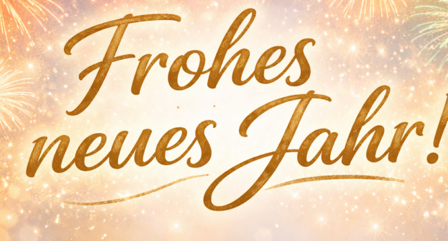 Wir wünschen allen ein gesundes frohes neues Jahr 2026