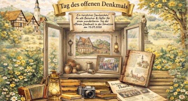 Dankeschön und Rückblick zum Tag des offenen Denkmals 2026