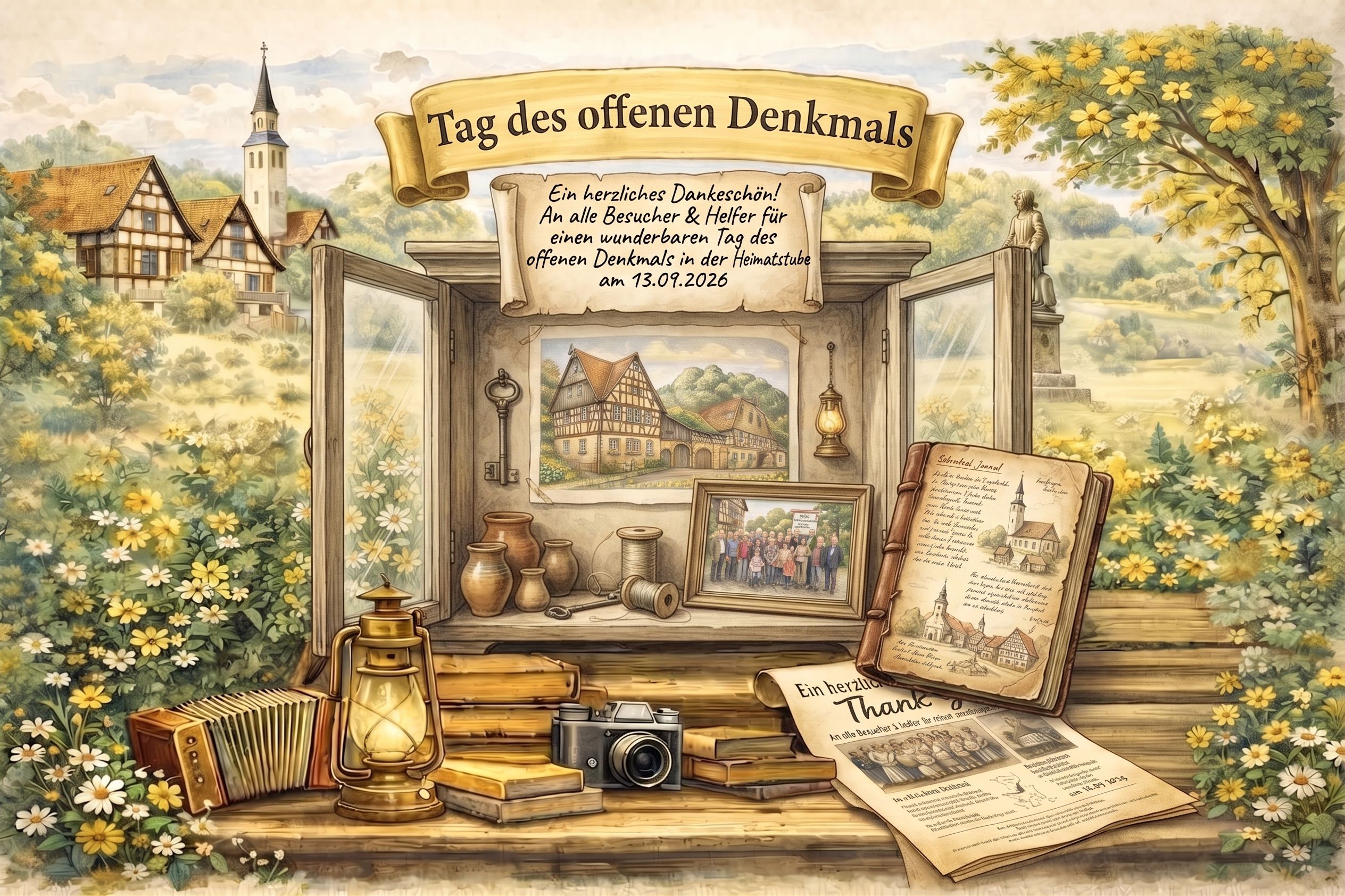 Dankeschön und Rückblick zum Tag des offenen Denkmals 2026